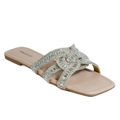 Women Formal Slippers - 40863S - Slippers - Walkeaze